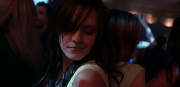  Emma Watson Sexy Dance   Tongue Clip from Bling Ring 1080p